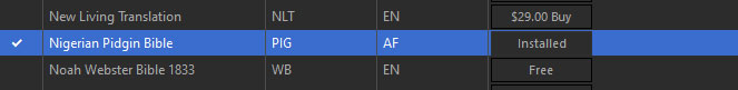 Nigerian Pidgin Bible Downloaded