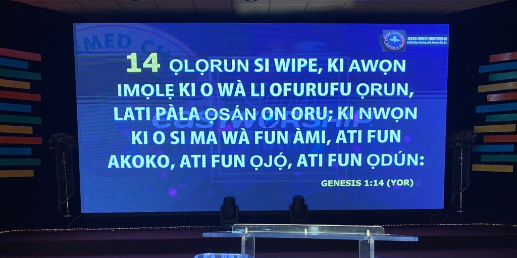 Yoruba Bible on Easy Worship