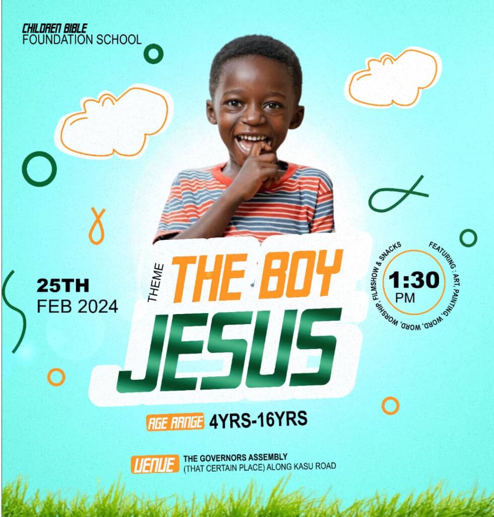 The Boy Jesus - February 2024 Children Outreach
